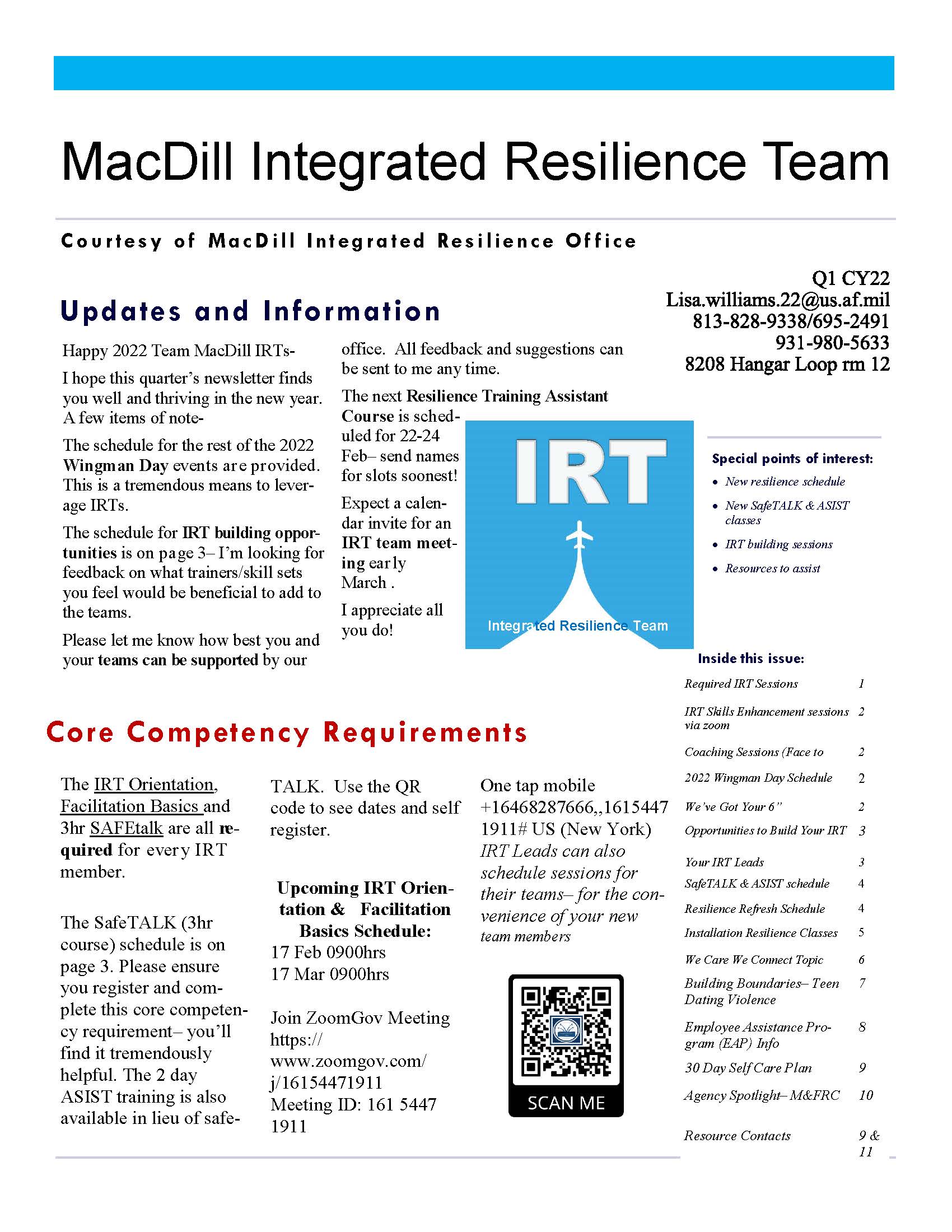 MacDill AFB Resiliency